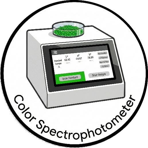 Colour spectrophotometer icon