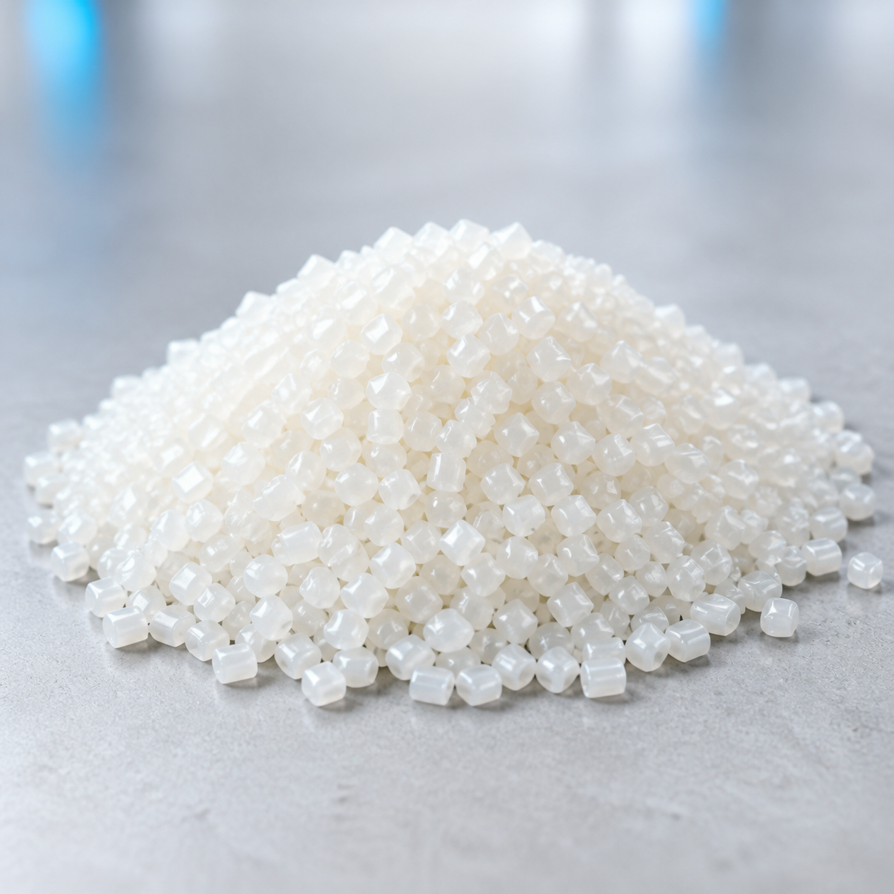 Generated nylon PA6 polymer pellets