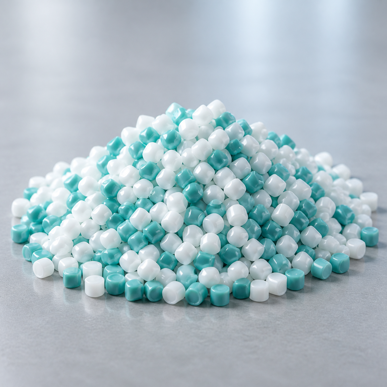 Generated PP talc filled pellets